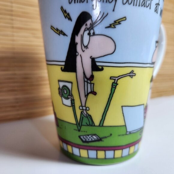 Coffee Mug Cup I Listed Starbucks as my Emergency Work Contact Gregory K… - Picture 5 of 9